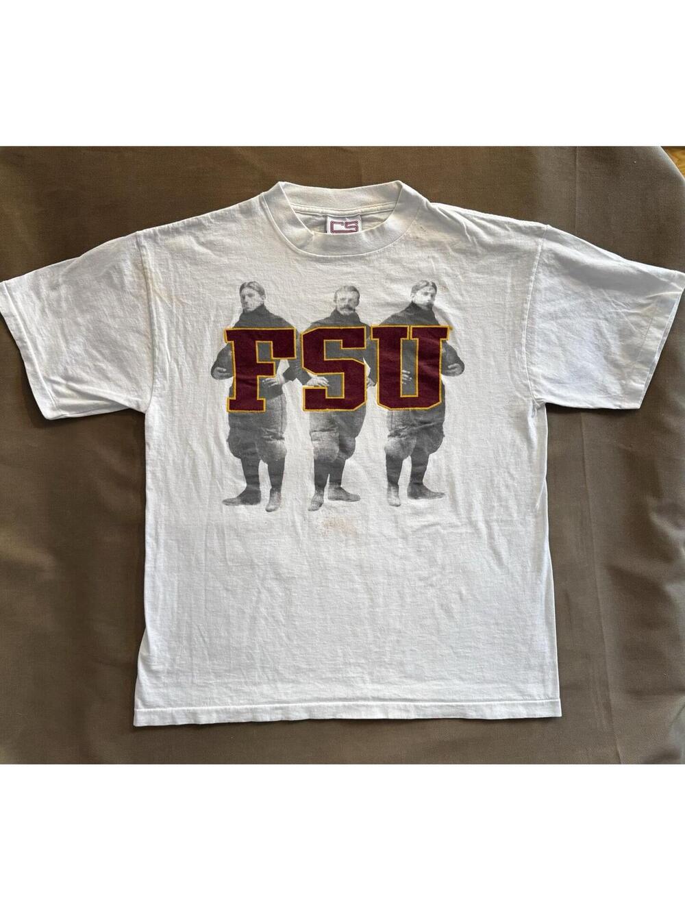 Vintage 90s 80s FSU Florida State Seminoles Football Single Stitch XL T-Shirt